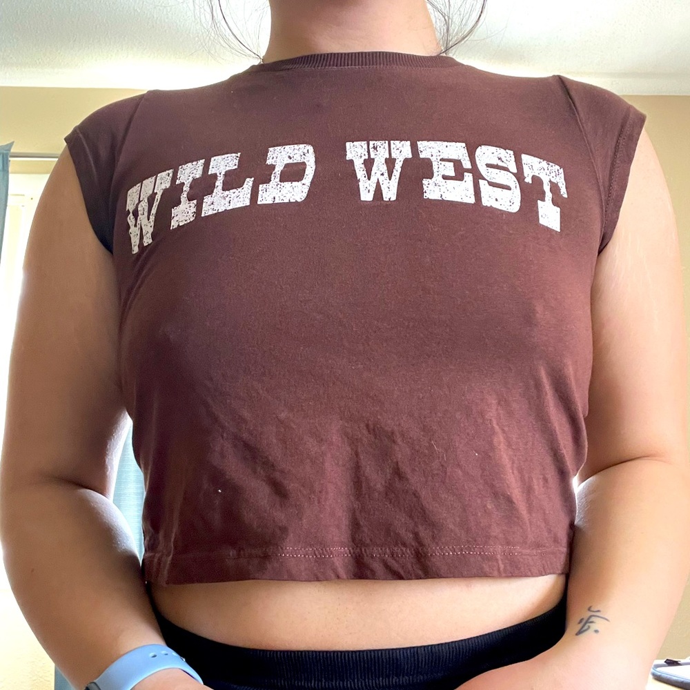 H&M crop tee